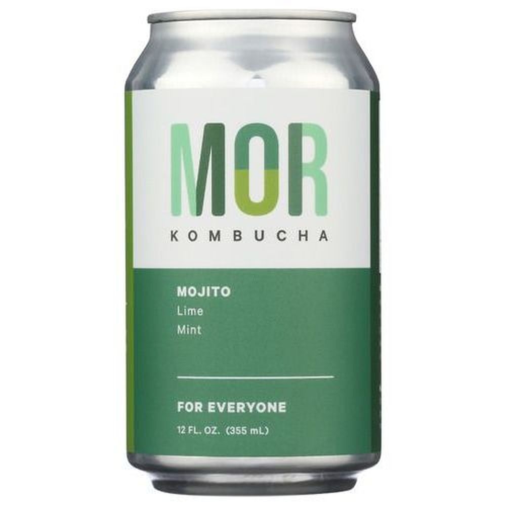 Mor Mojito Kombucha, 12 Fluid Ounce -- 12 per case