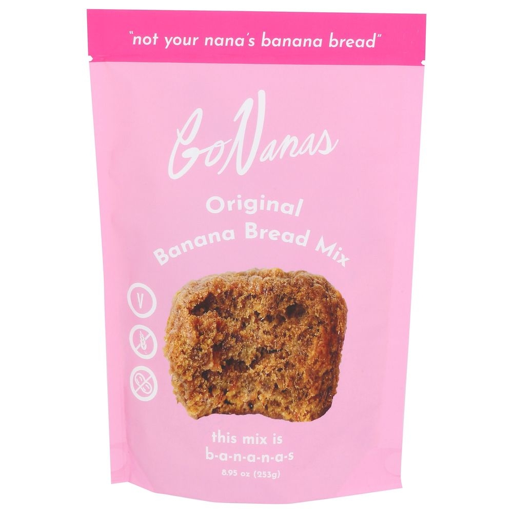 Gonanas Original Banana Bread Mix, 8.95 Ounce -- 6 per case