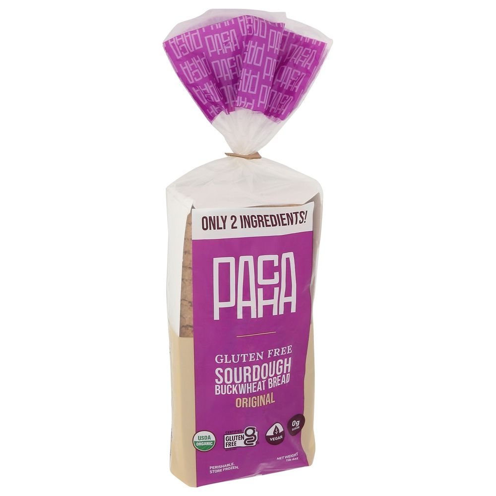 Live Pacha Buckwheat Loaf Sourdough Bread, 28 Ounce -- 6 per case