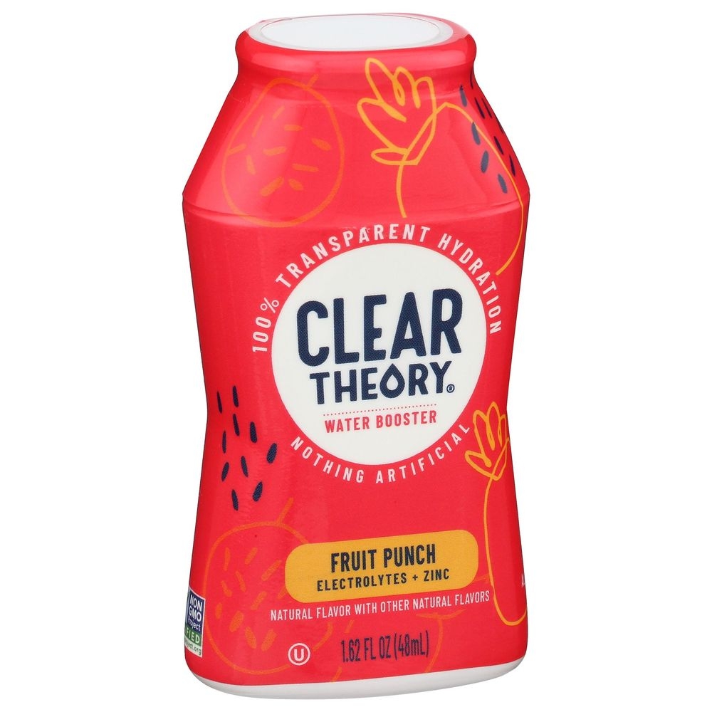 Clear Theory Fruit Punch Water Enhancer, 1.62 Fluid Ounce -- 12 per case