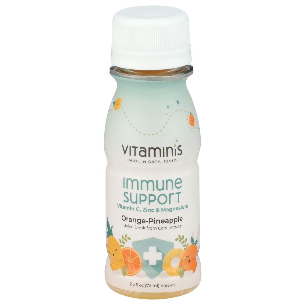 Vitaminis Orange Pineapple Immune Support Shot, 2.5 Fluid Ounce -- 12 per case