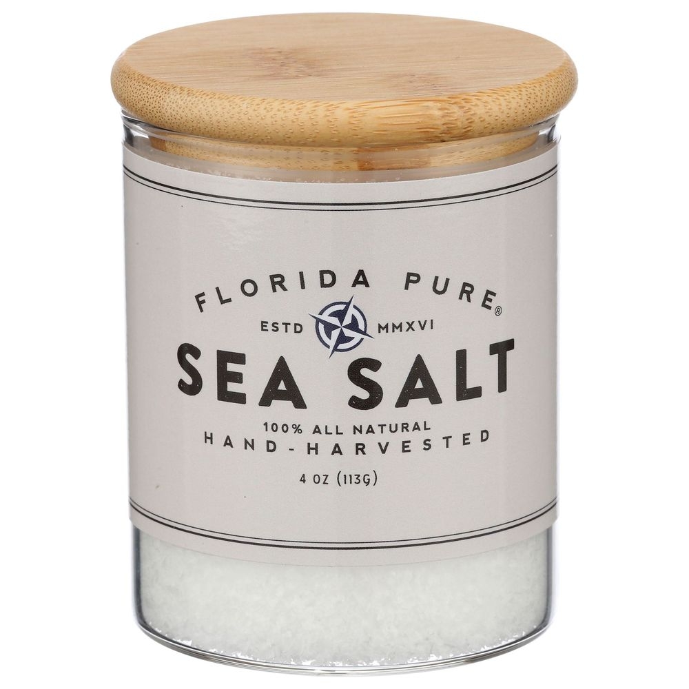 Florida Pure Sea Salt, 4 Ounce -- 6 per case