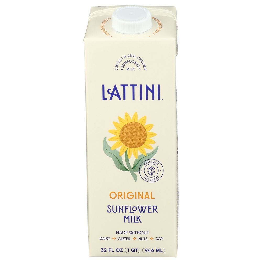 Lattini Original Sunflower Milk, 32 Fluid Ounce -- 6 per case