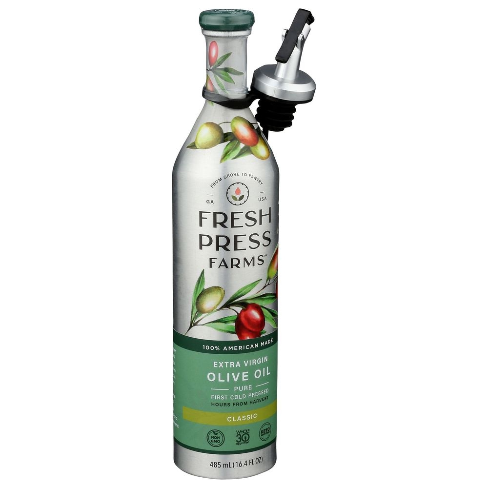 Fresh Press Farms Classic Extra Virgin Olive Oil, 485 Milliliter -- 6 per case