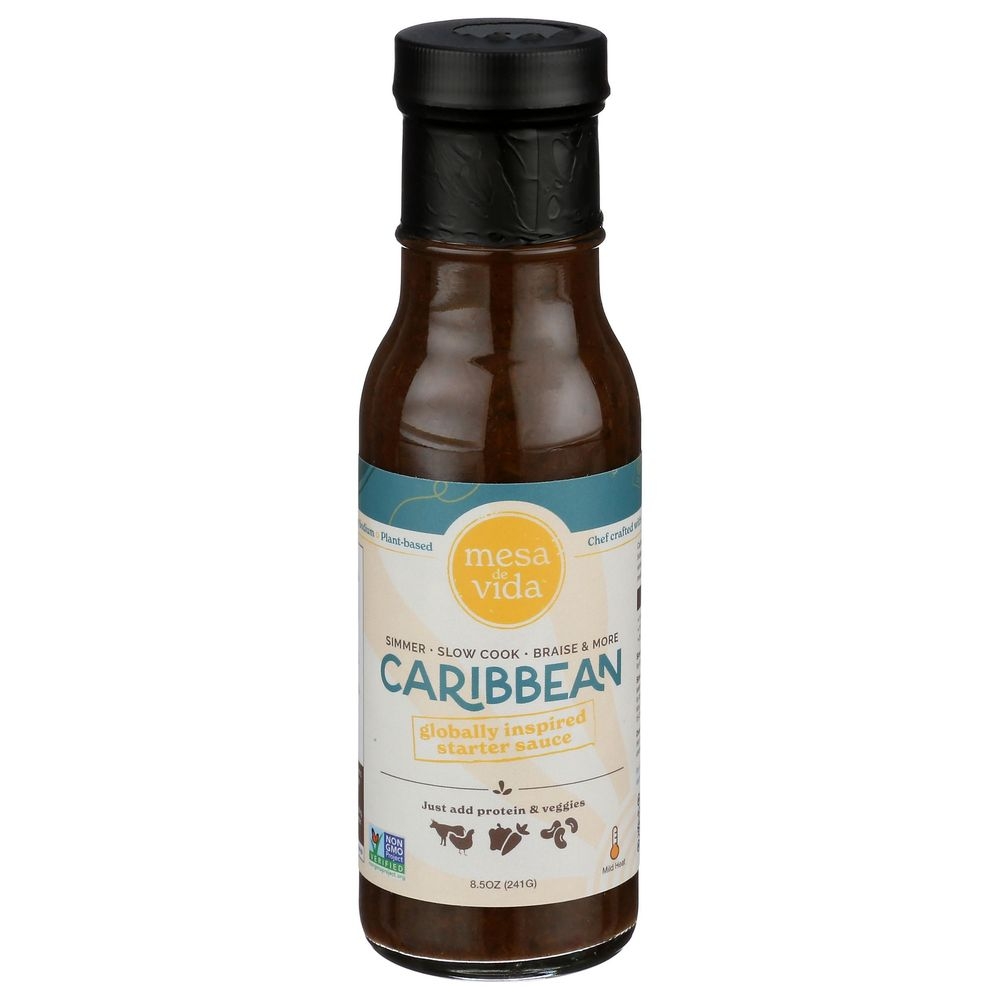Mesa De Vida Caribbean Inspired Flavor Starter Sauce, 8.5 Fluid Ounce -- 6 per case