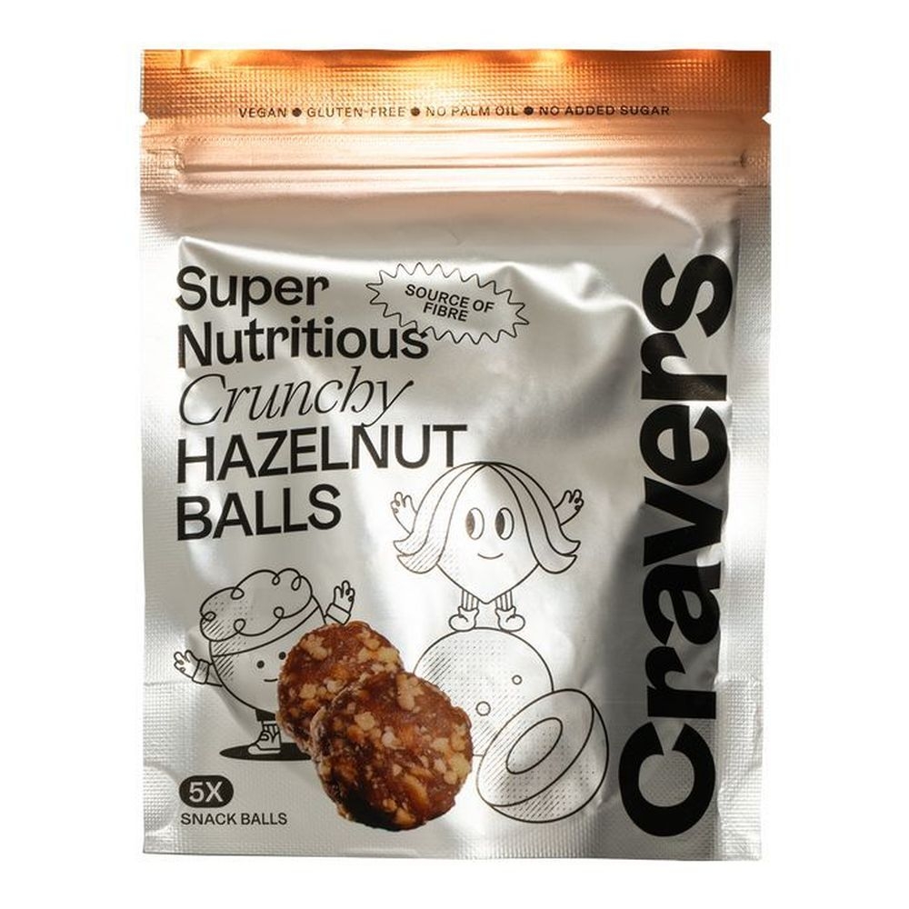 Cravers Crunchy Hazelnut Balls, 2.12 Ounce -- 12 per case