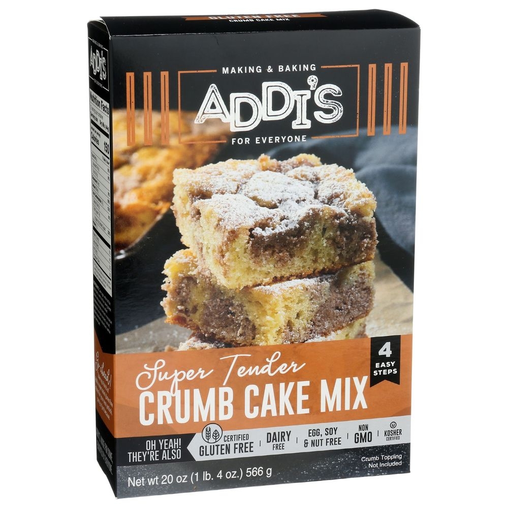 Addis For Everyone Super Tender Crumb Cake Mix, 20 Ounce -- 6 per case
