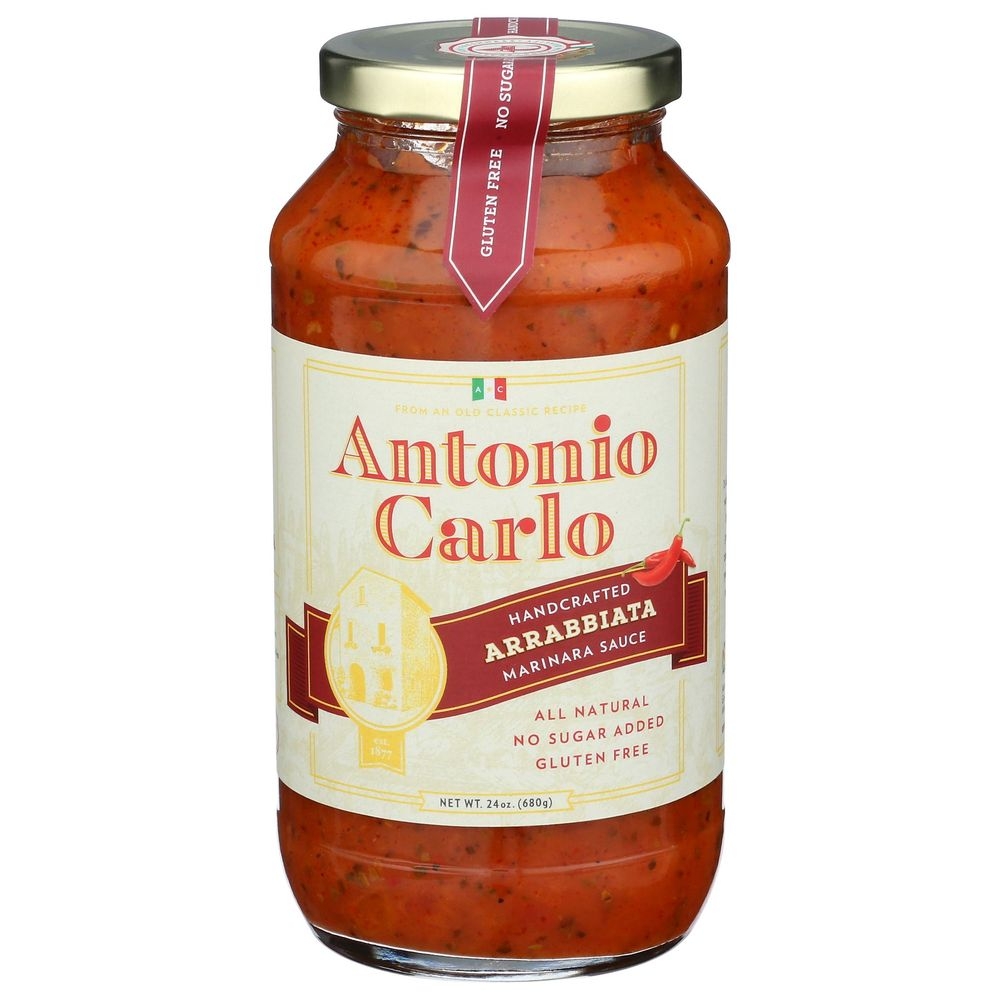 Antonio Carlo Arrabbiata Marinara Sauce, 24 Ounce -- 6 per case
