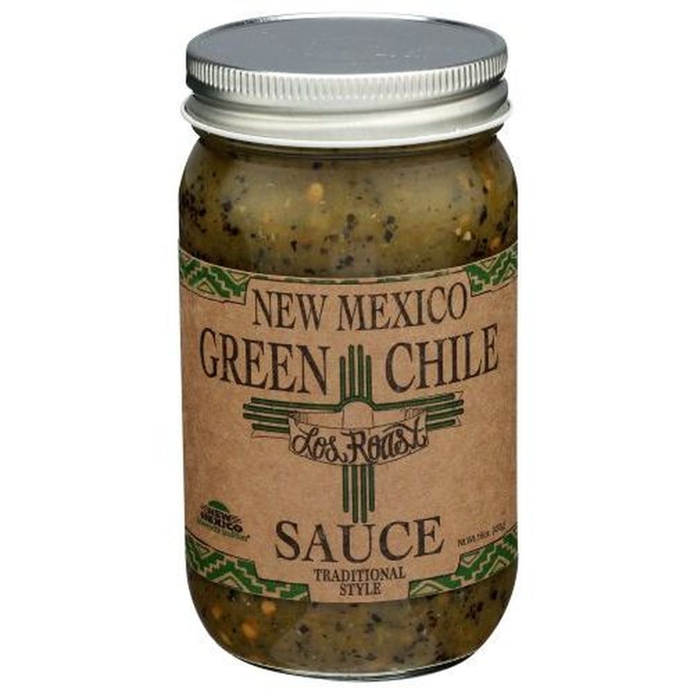Los Roast New Mexico Traditional Green Chile Sauce, 16 Ounce -- 6 per case