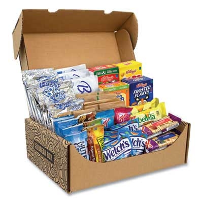 Snack Box Pros Breakfast Snack Box, 41 Assorted Snacks