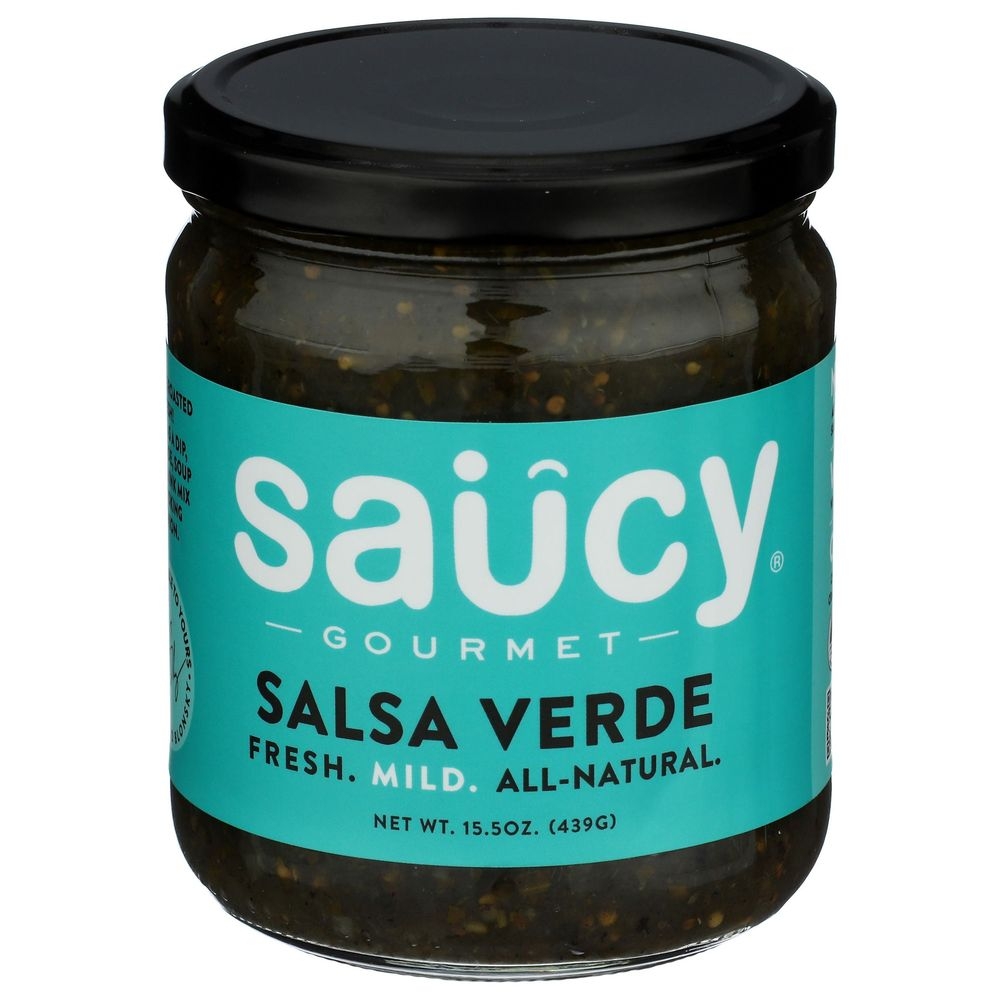 Saucy Gourmet Mild Salsa Verde, 15.5 Ounce -- 6 per case