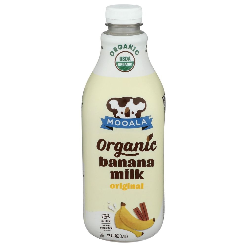 Mooala Organic Original Banana Milk, 48 Fluid Ounce -- 6 per case