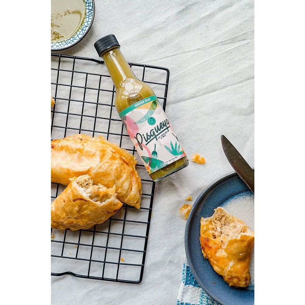 Pisqueya Jalapeno Medium Heat Hot Sauce, 5 Ounce -- 12 per case