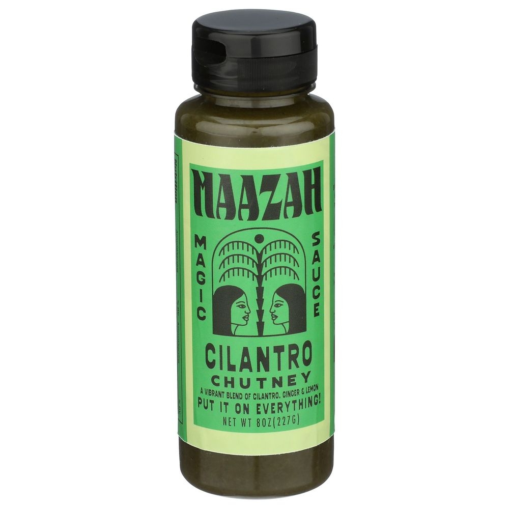 Maazah Original Cilantro Chutney, 8 Ounce -- 6 per case.