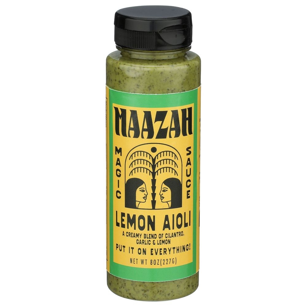Maazah Original Lemon Aioli, 8 Ounce -- 6 per case.