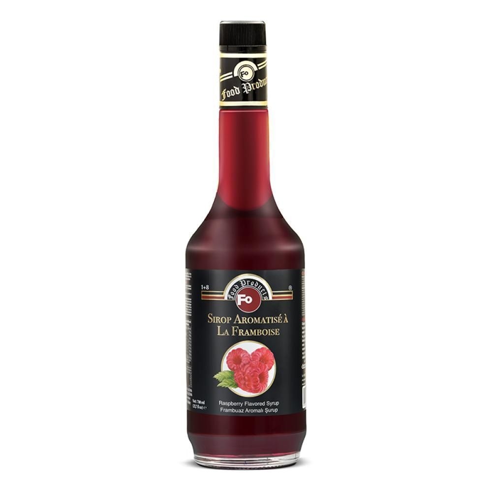 FO Raspberry Flavored Syrup, 700 Milliliter -- 6 per case