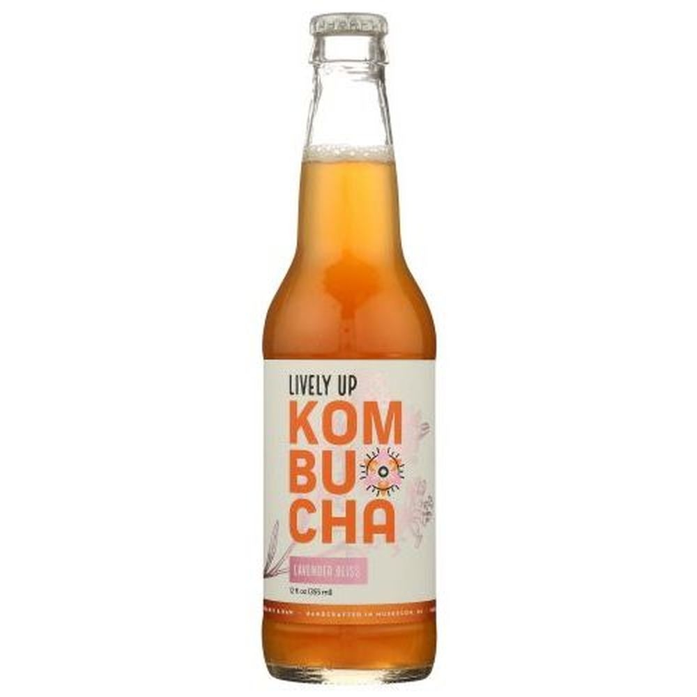 Lively Up Lavender Bliss Kombucha, 12 Fluid Ounce -- 12 per case