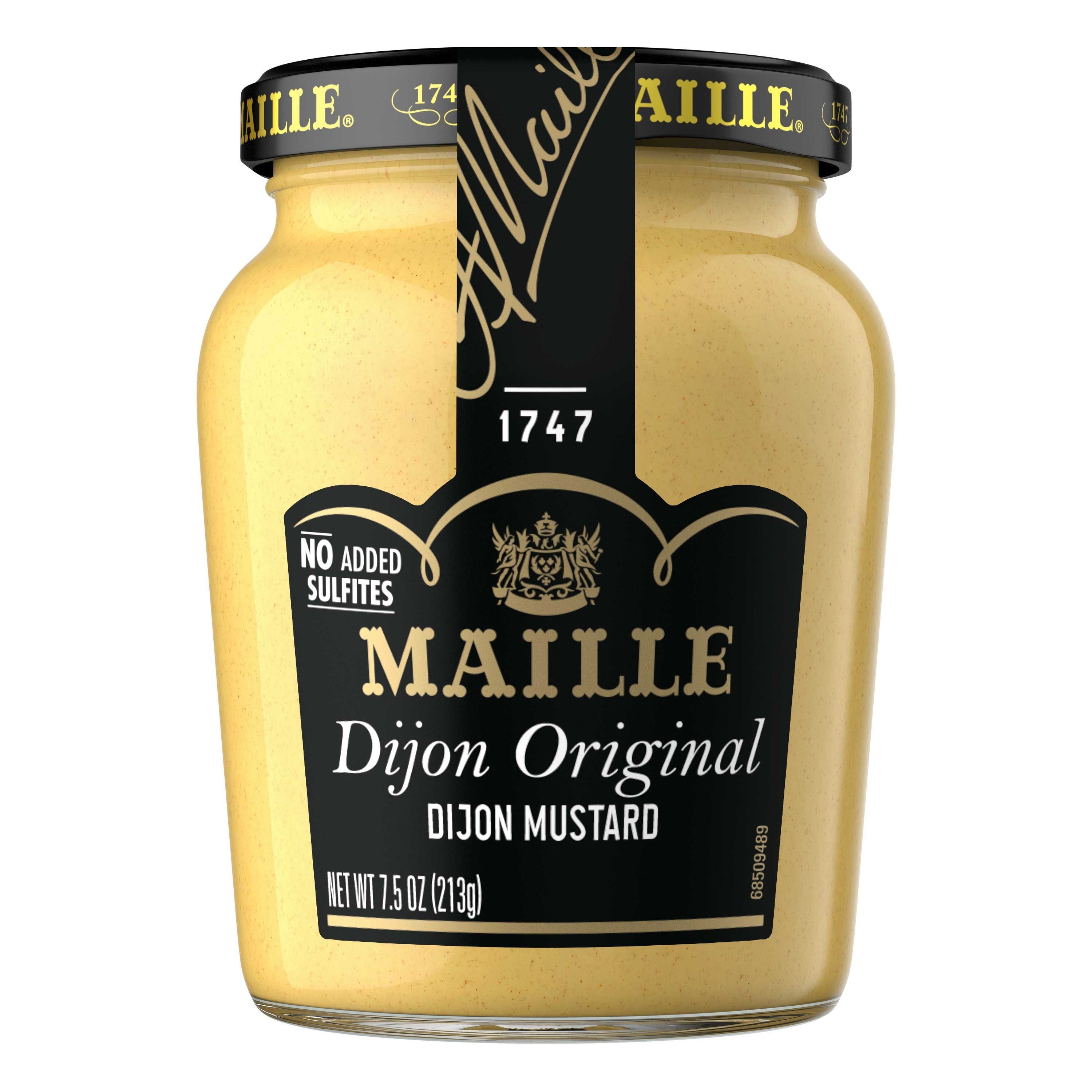 Maille Sulfite Free Dijon Original Mustard, 7.5 Ounce -- 6 per case