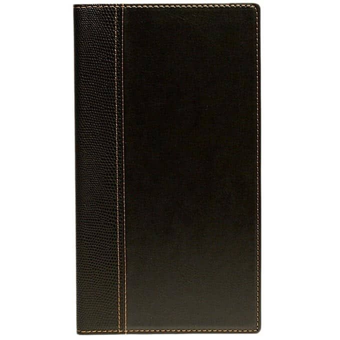 American Metalcraft Black Trendy Bill Presenter with Cash and Credit Card Sleeve, 5 inch Width