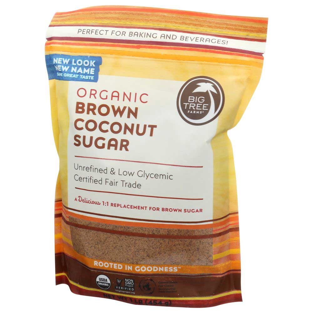 Sweet Tree Organic Evaporated Palm Sugar Blonde, 16 Ounce -- 6 per case.