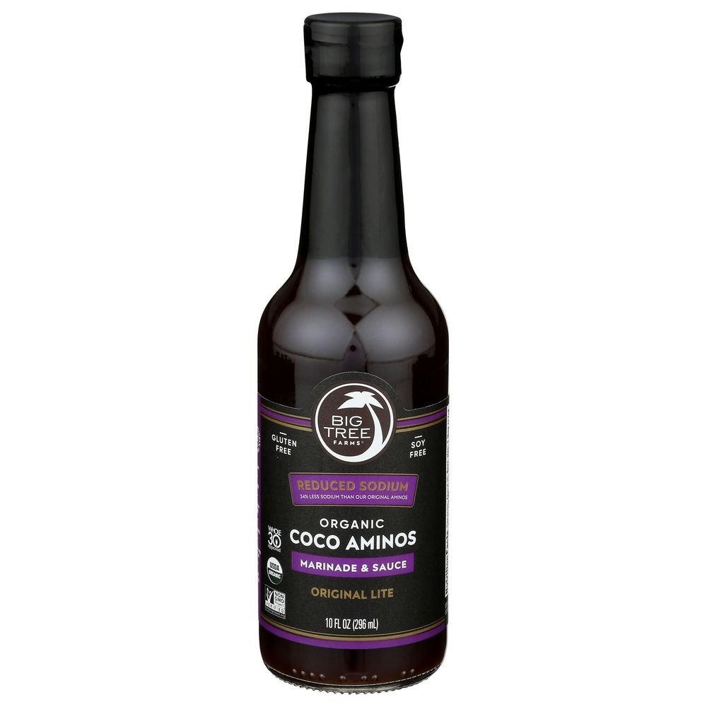 Big Tree Farms Organic Original Coco Aminos Marinade and Sauce, 10 Fluid Ounce -- 12 per case