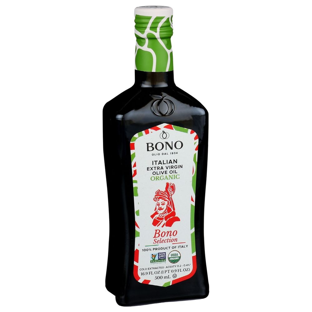 Bono 100 Percent Organic Extra Virgin Olive Oil, 16.9 Fluid Ounce -- 6 per case