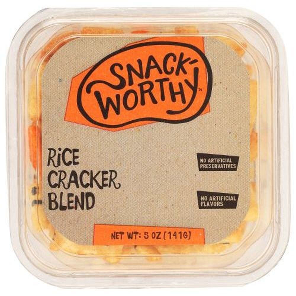 Snackworthy Rice Blend Cracker, 5 Ounce -- 12 per case