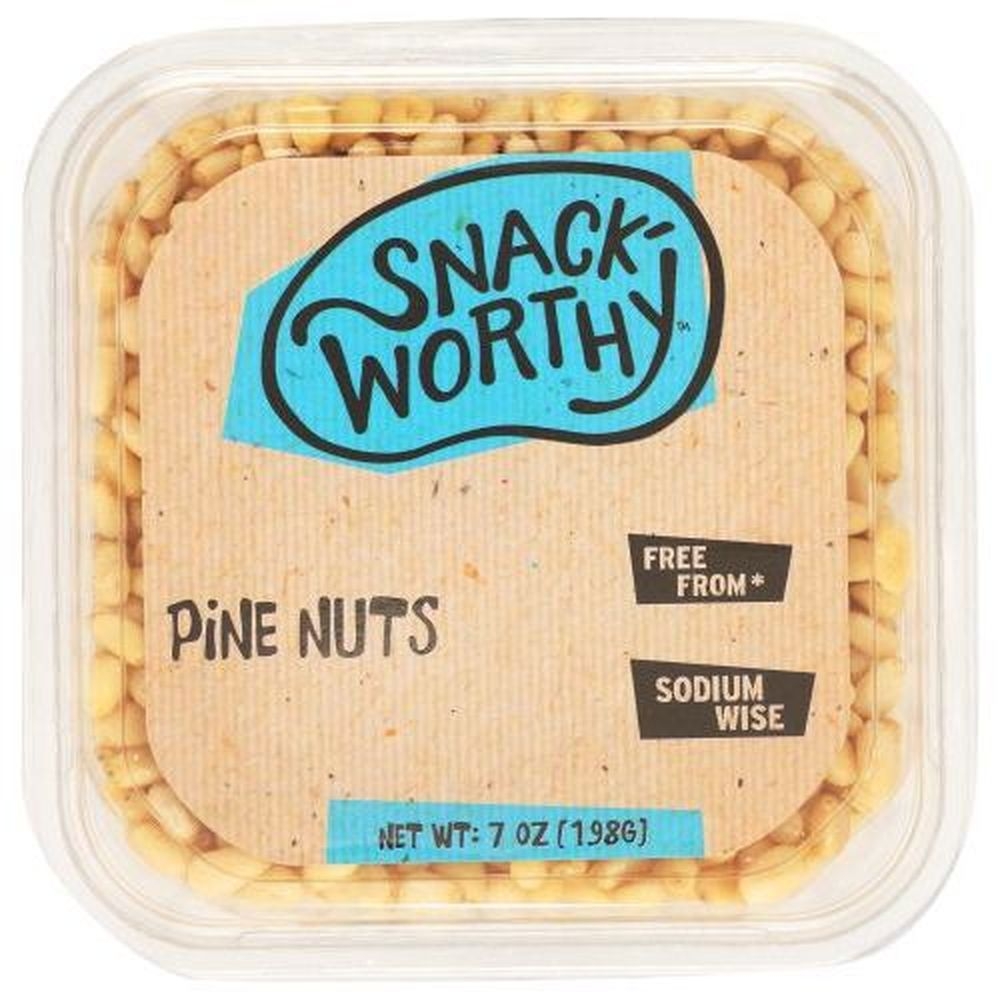 Snackworthy Shelled Raw Pine Nuts, 7 Ounce -- 12 per case