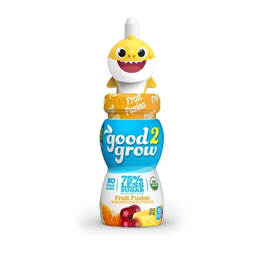 Good 2 Grow Single Serve Juicy Waters Fruit Fusion, 6 Fluid Ounce -- 12 per case.