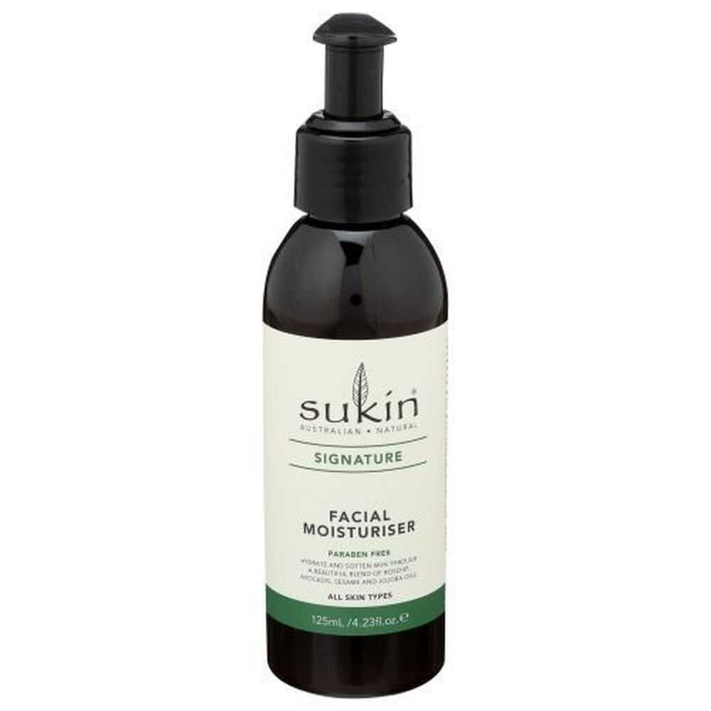 Sukin Signature Facial Moisturizer, 4.23 Fluid Ounce