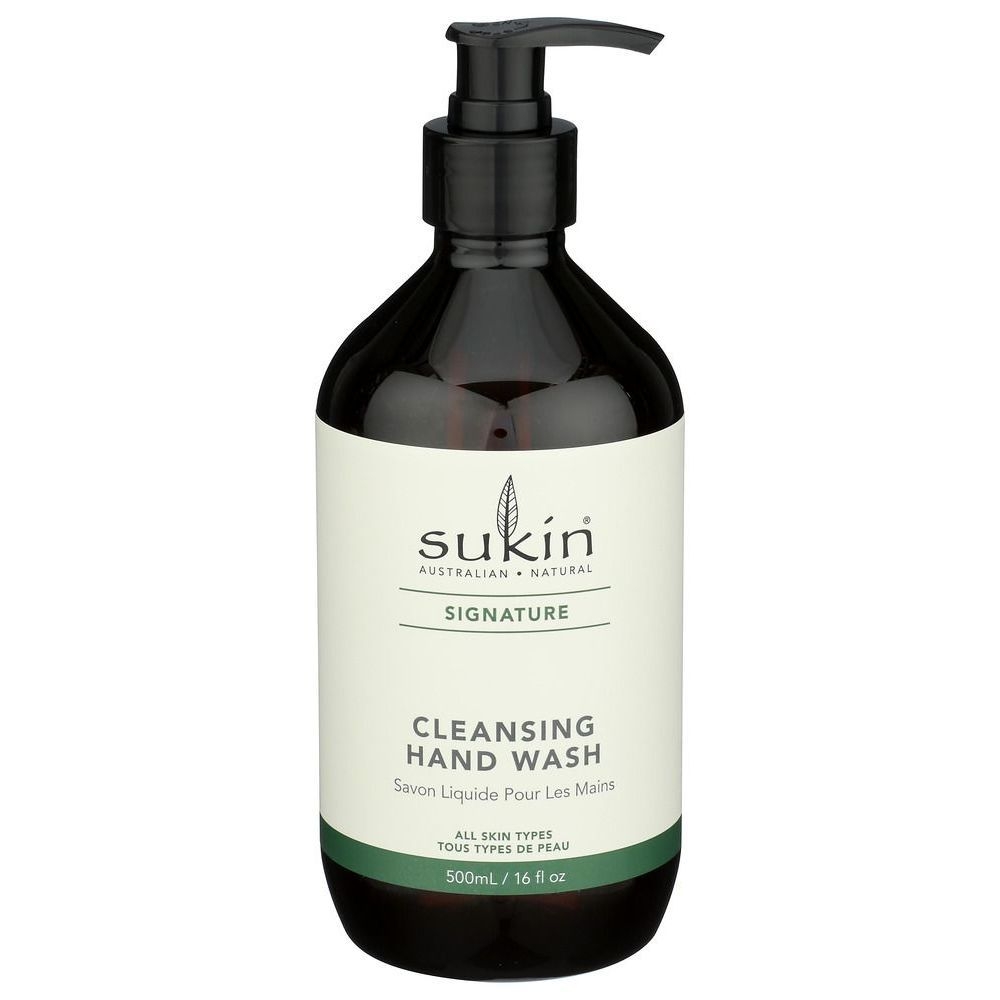Sukin Signature Cleansing Hand Wash, 16.9 Fluid Ounce