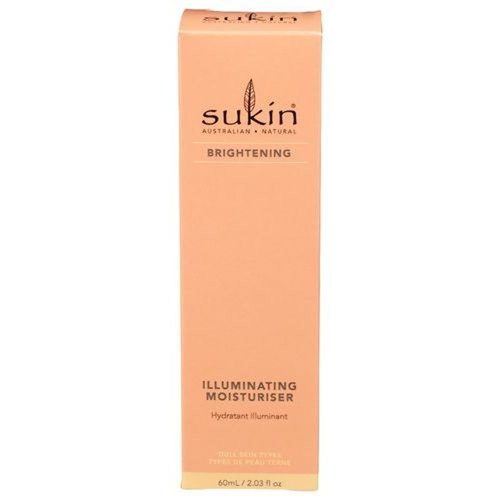 Sukin Brightening Illuminating Moisturiser, 2.03 Fluid Ounce