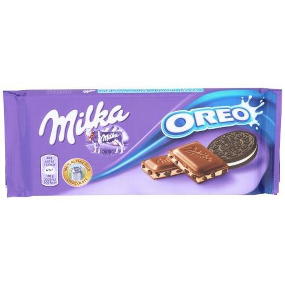 Milka Oreo Chocolate Cookies, 3.5 Ounce -- 22 per case