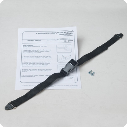 Koala Kare Black Strap Kit for KB101, KB111, 6 x 10 x 0.75 inch