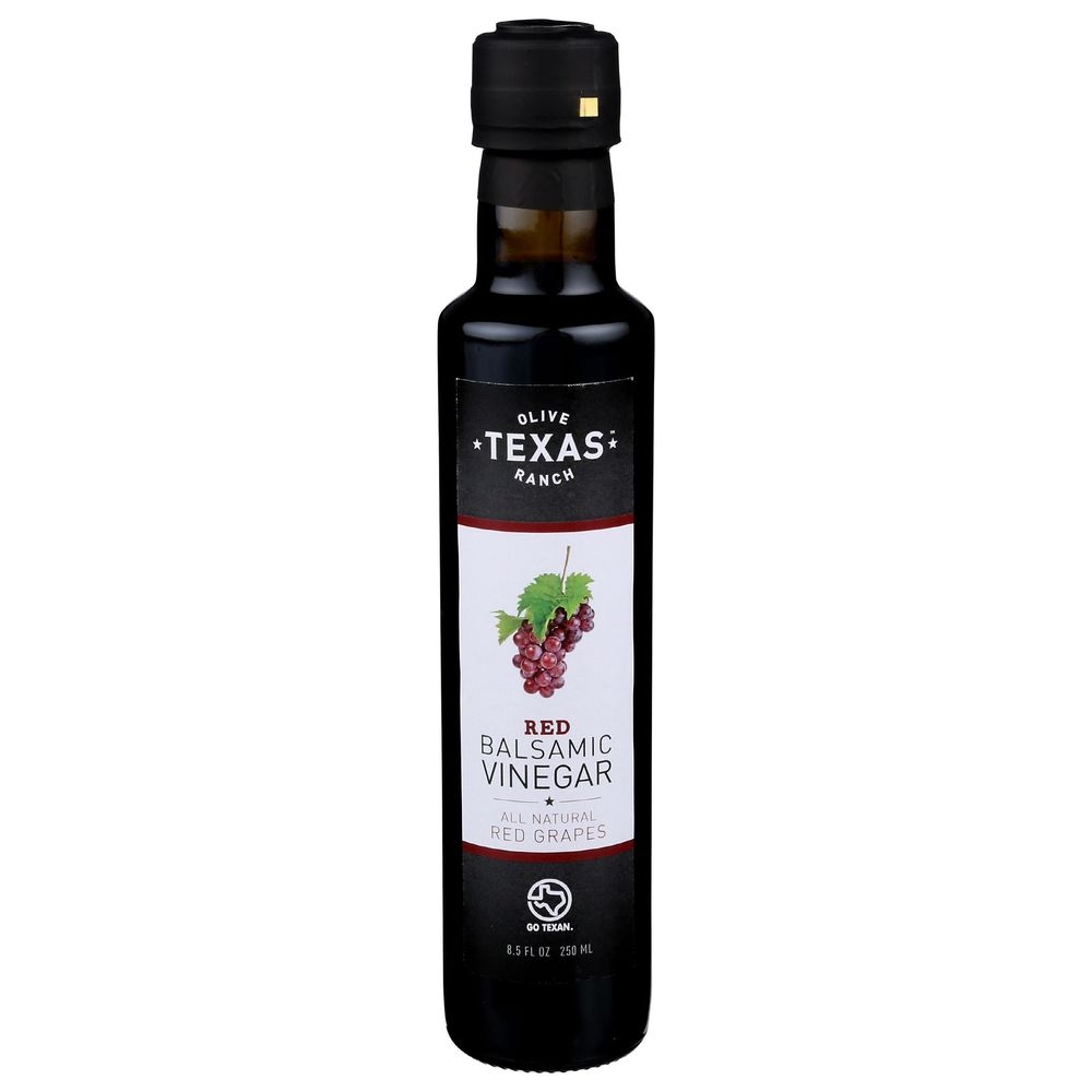Texas Olive Ranch Red Balsamic Vinegar, 8.5 Fluid Ounce -- 12 per case