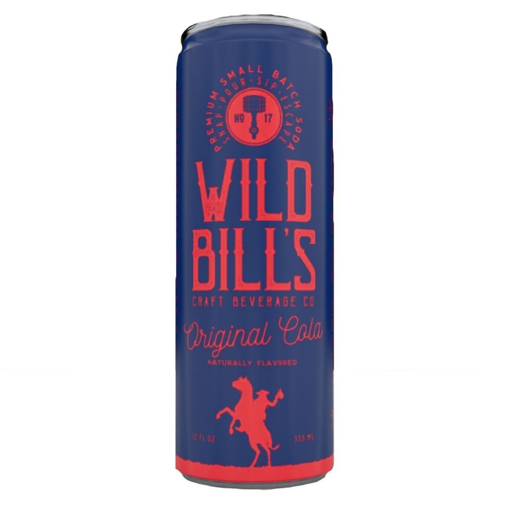 Wild Bills Craft Original Cola Soda, 12 Fluid Ounce -- 12 per case