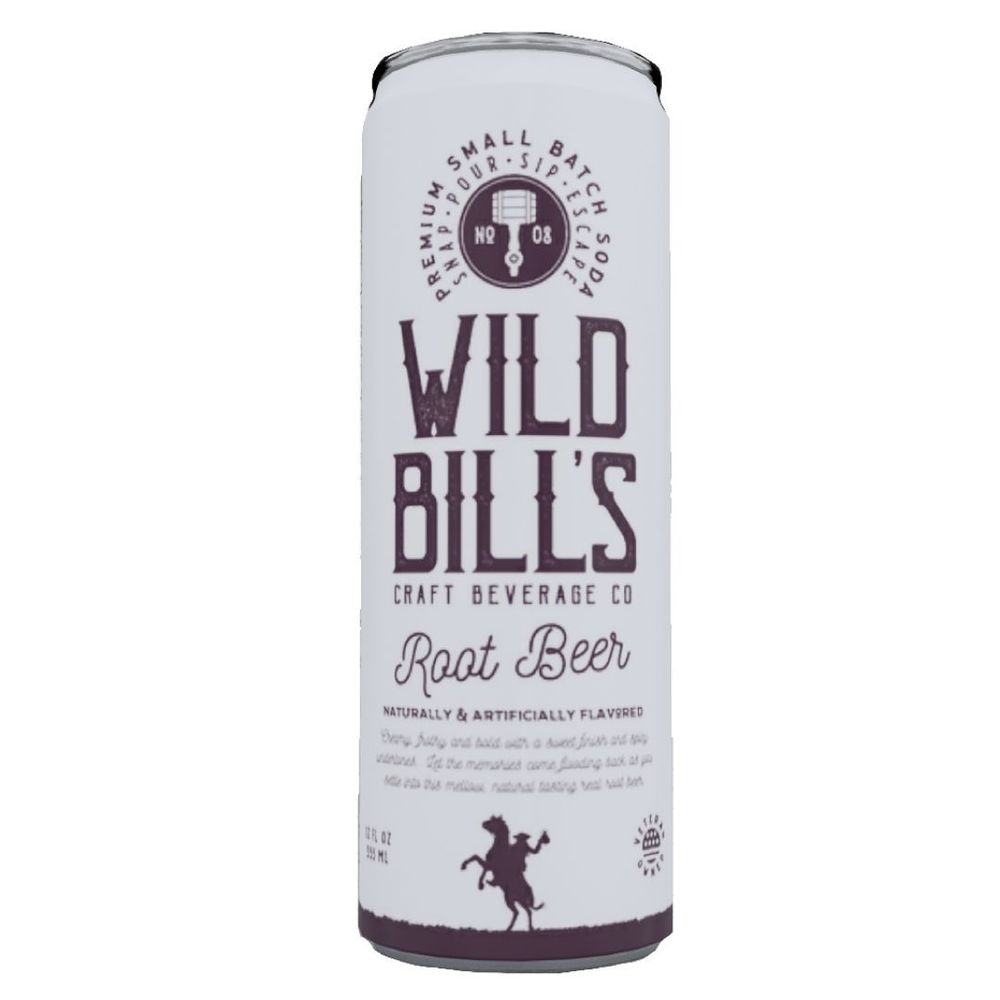 Wild Bills Craft Root Beer Soda, 12 Fluid Ounce -- 12 per case