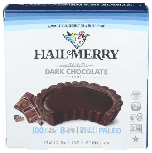 Hail Merry Chocolate Miracle Tart, 3.0 Ounce -- 8 per case.