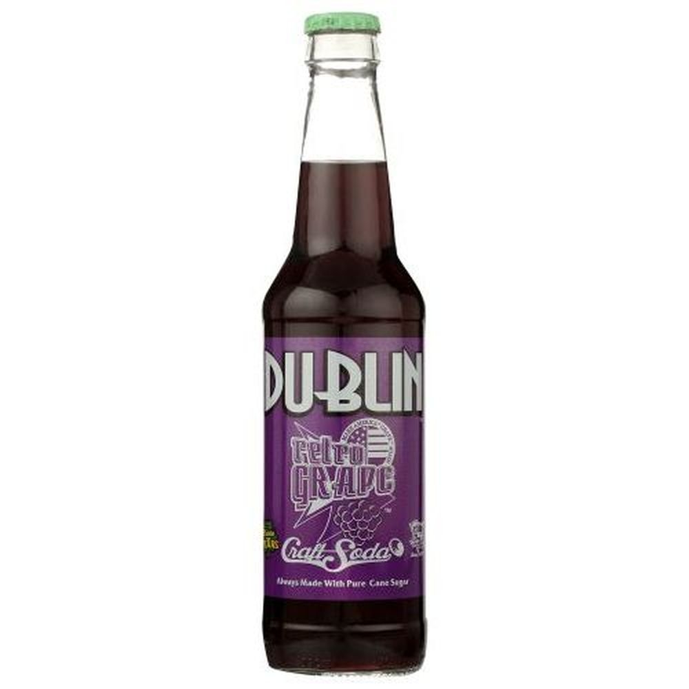 Dublin Retro Grape Soda, 12 Fluid Ounce -- 24 per case