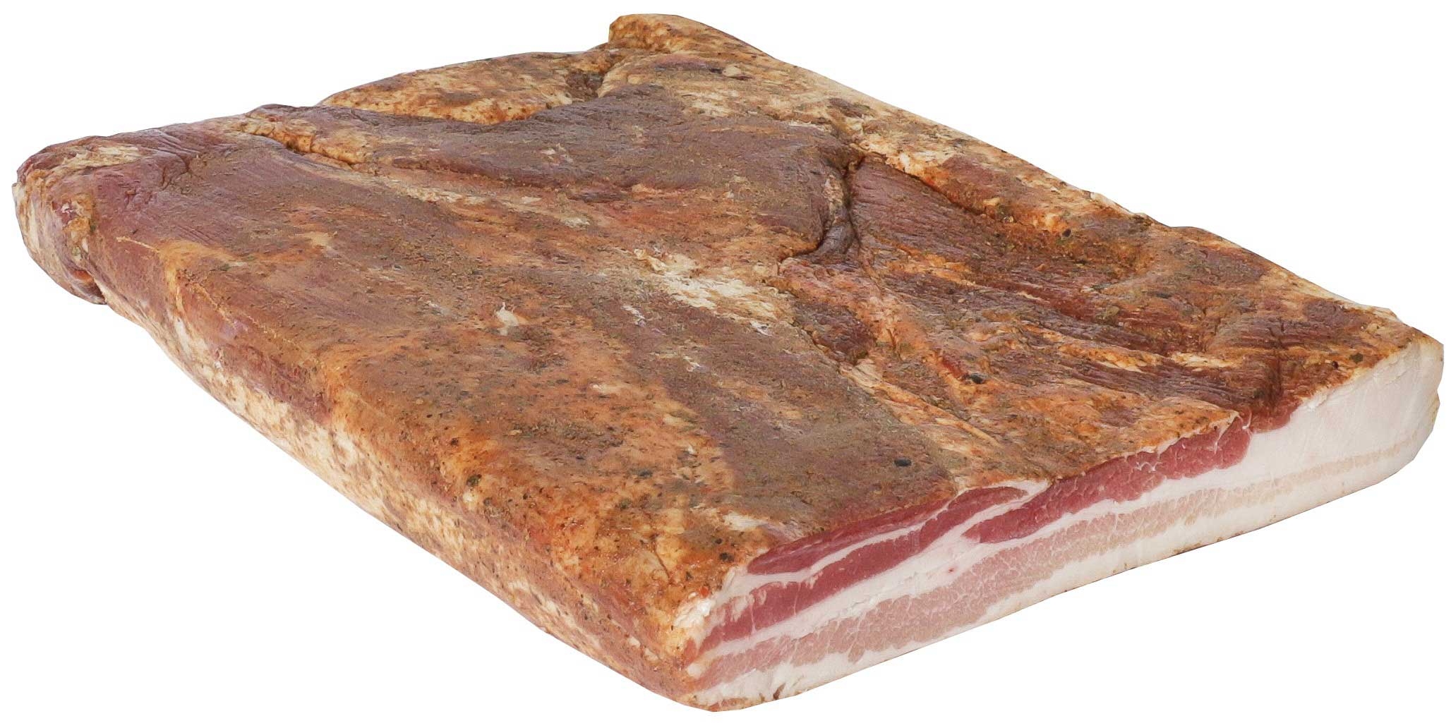 Tender Belly Signature Uncured Bacon Slab, 5 Pound -- 4 per case