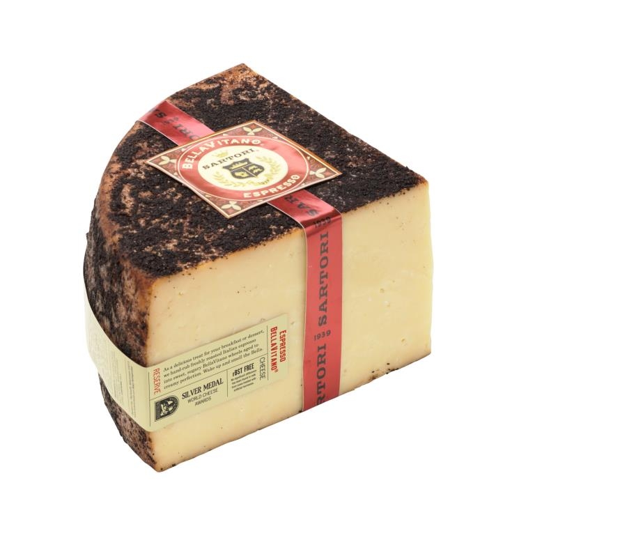 Sartori Reserve Espresso Bellavitano Cheese, 5 Pound -- 4 per case.