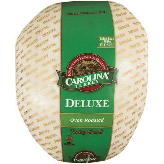 Carolina Deluxe Oven Roasted Skinless Turkey Breast, 9.5 Pound -- 2 per case