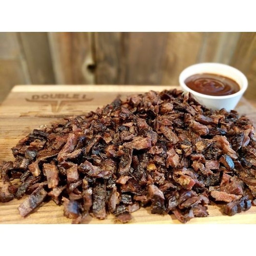 Double L Ranch Smoked Chopped Burnt Ends, 5 Pound -- 2 per case