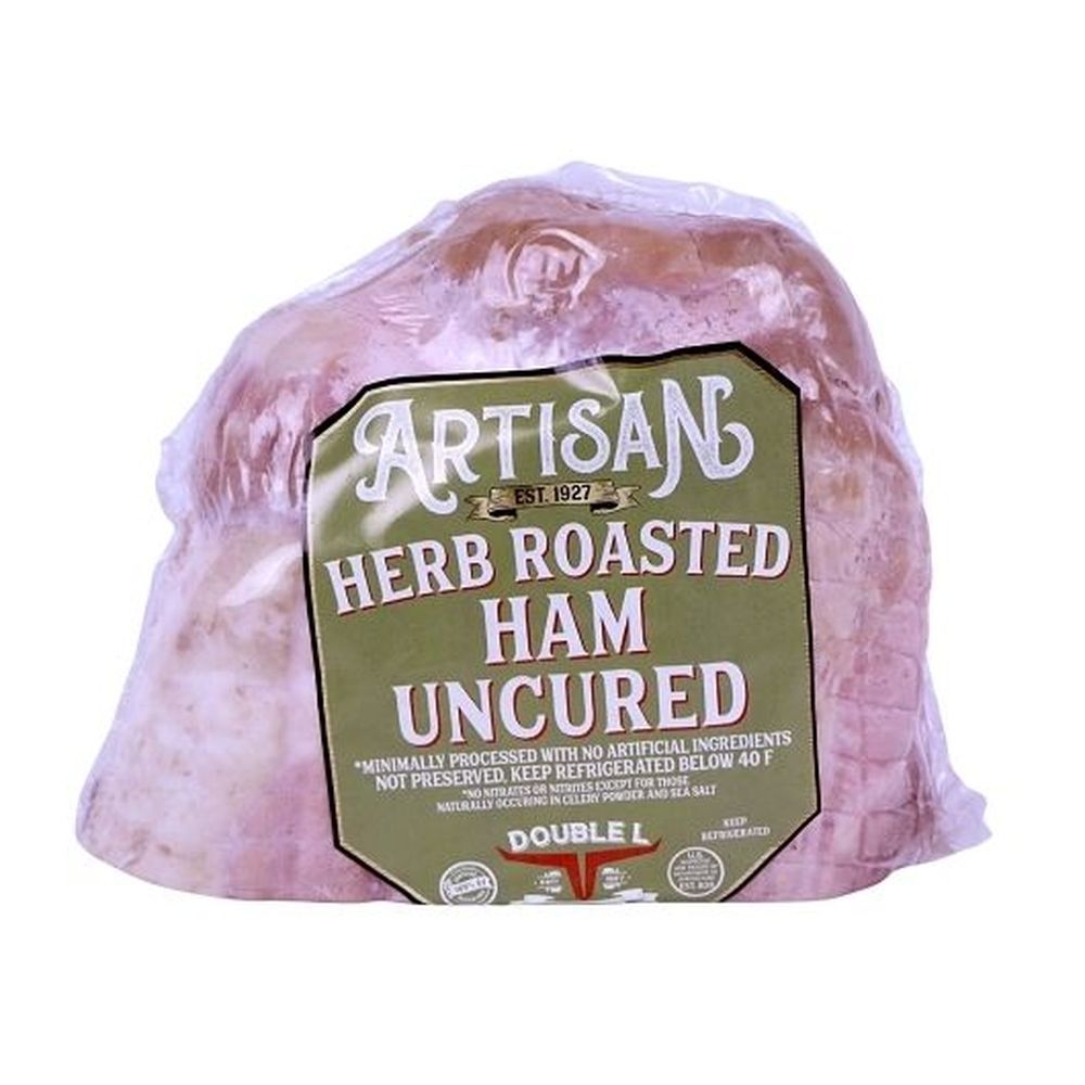 Artisan Natural Herb Roasted Uncured Ham, 7 Pound - 2 per case