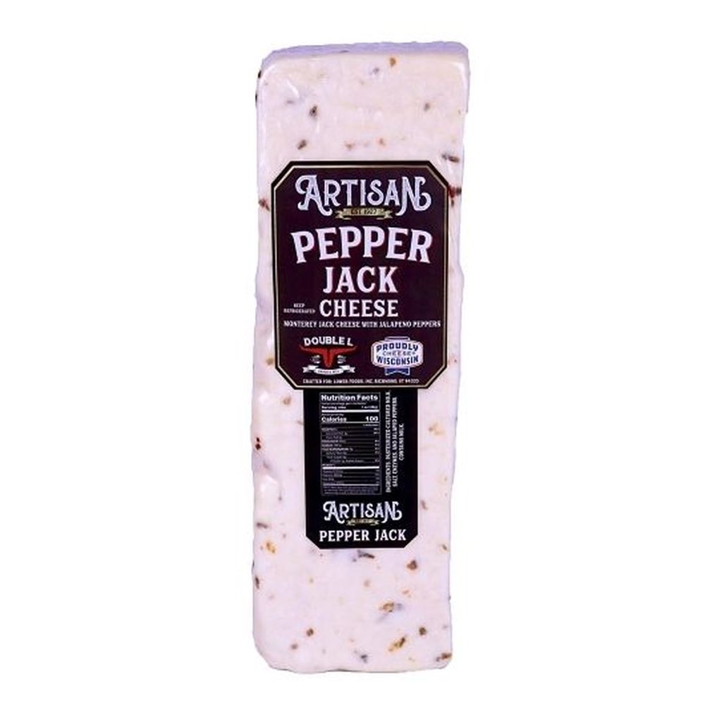 Artisan Monterey/Pepper Jack Cheese with Jalapenos, 2 count