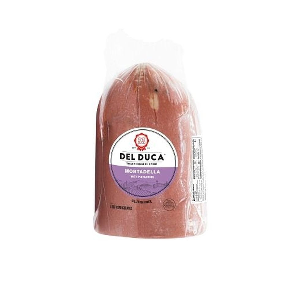 Del Duca Mortadella with Pistachio, 12 Pound
