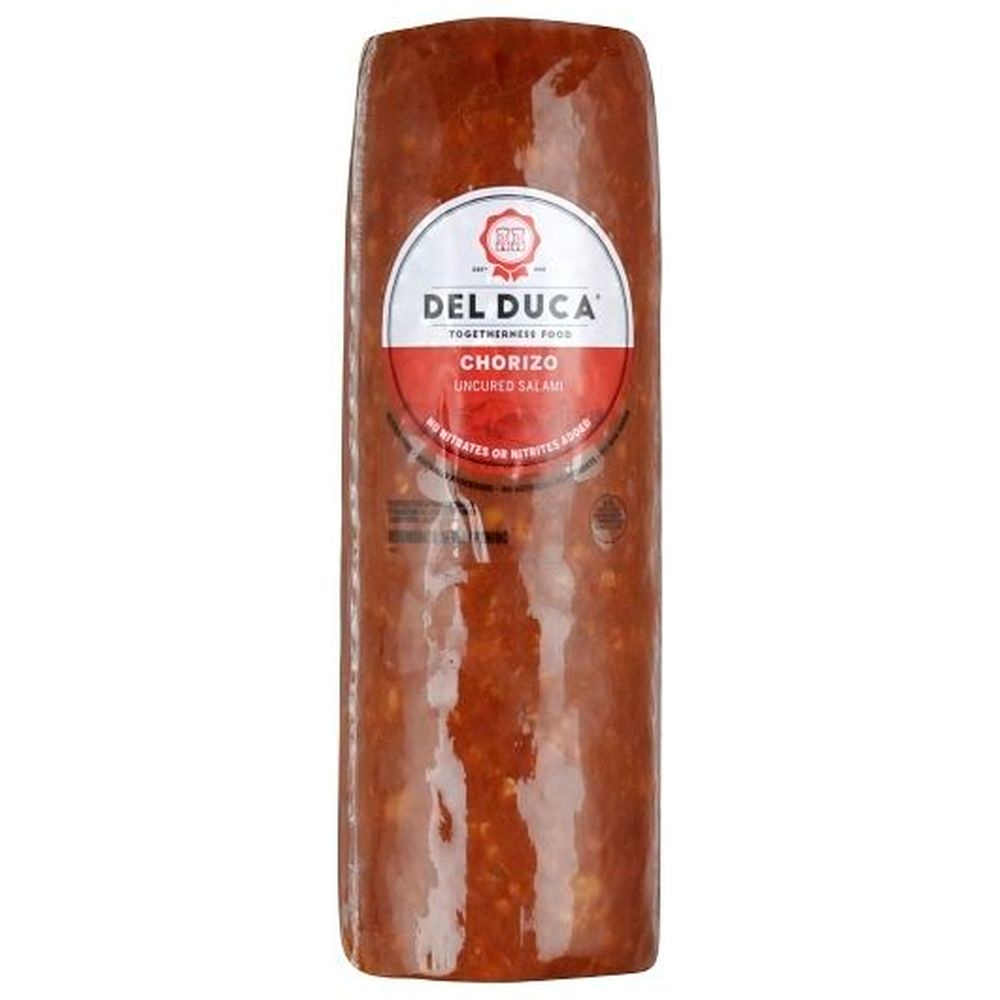 Del Duca Slicing Chorizo Log, 3.3 Pound - 3 per case