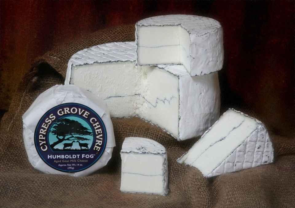Cypress Grove Chevre Humboldt Fog Grande Ripened Cheese, 5.5 Pound -- each.