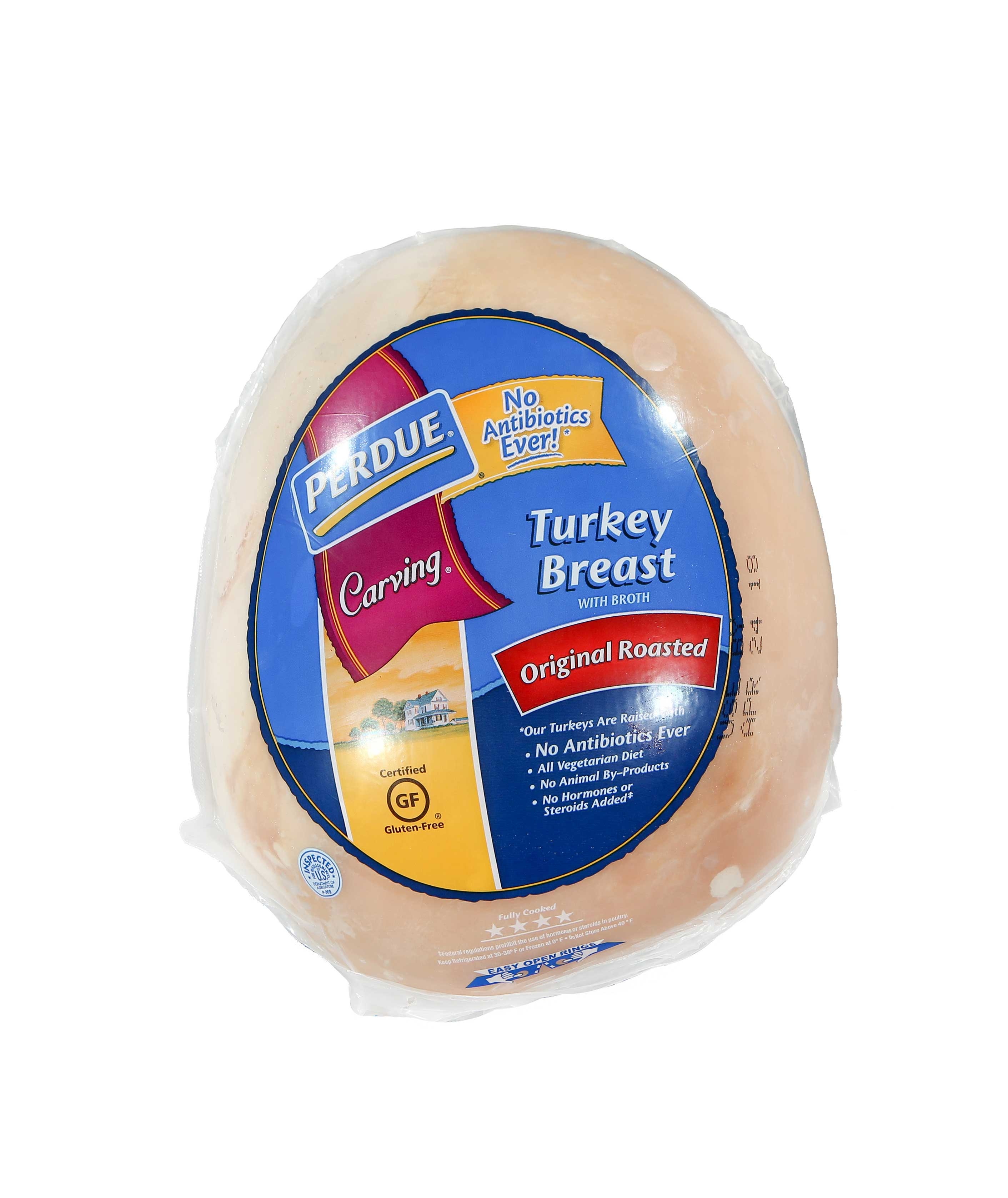 Perdue Farms Oven Roasted Skin On Turkey Breast, 8 Pound -- 2 per case.