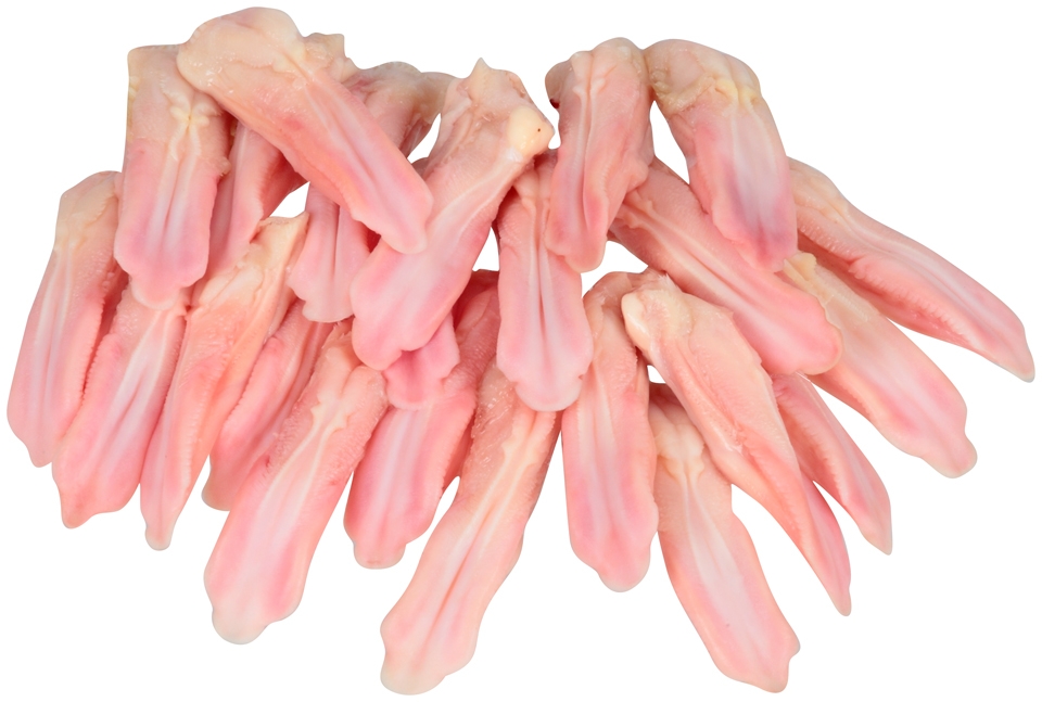 Milford Valley Farms Domestic Duck Tongue, 2.5 Pound -- 12 per case.